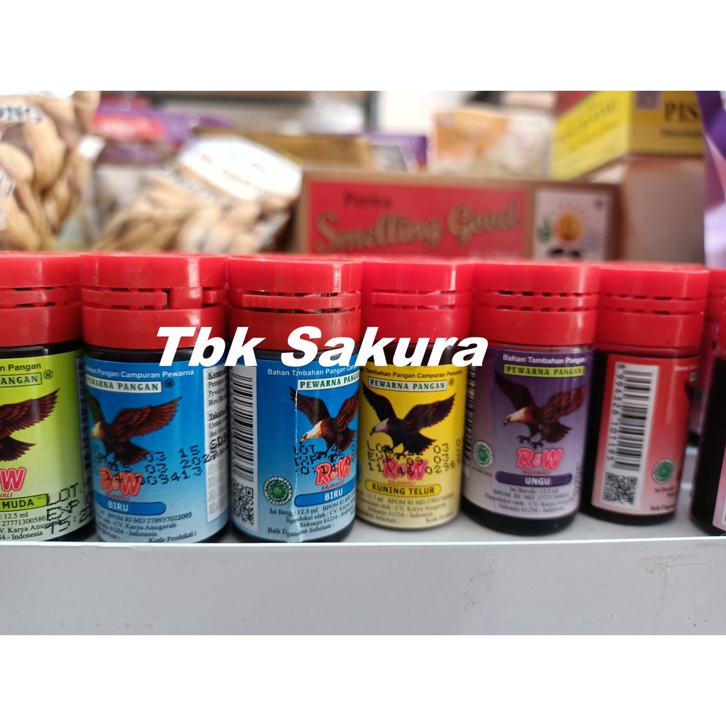 

Pewarna rajawali 12.5ml (kecil) / Pewarna Makanan