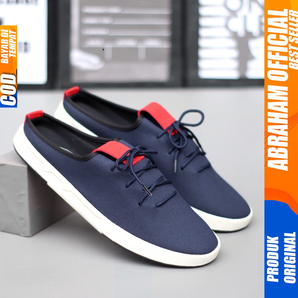 Sandal Slide Slop Pria Sendal Selop Ringan Distro Abraham CHESTER