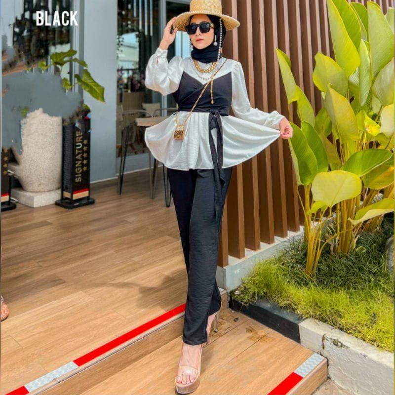 Set Lesti Outfit terviral 2023/setelan Lesti terbaru