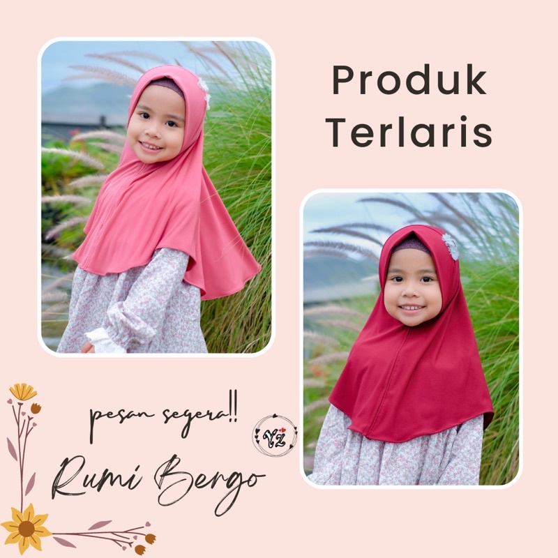 bergo anak jersey premium by YazzrensHijab