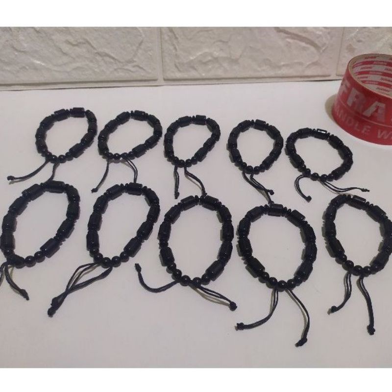 GELANG TALI MOTE LIMBAT BALOK / GELANG BATU BALOK