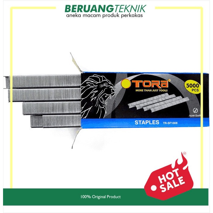 

TORA Staples Refil 8mm - Staples Manual Isi 5000 Pcs / Box