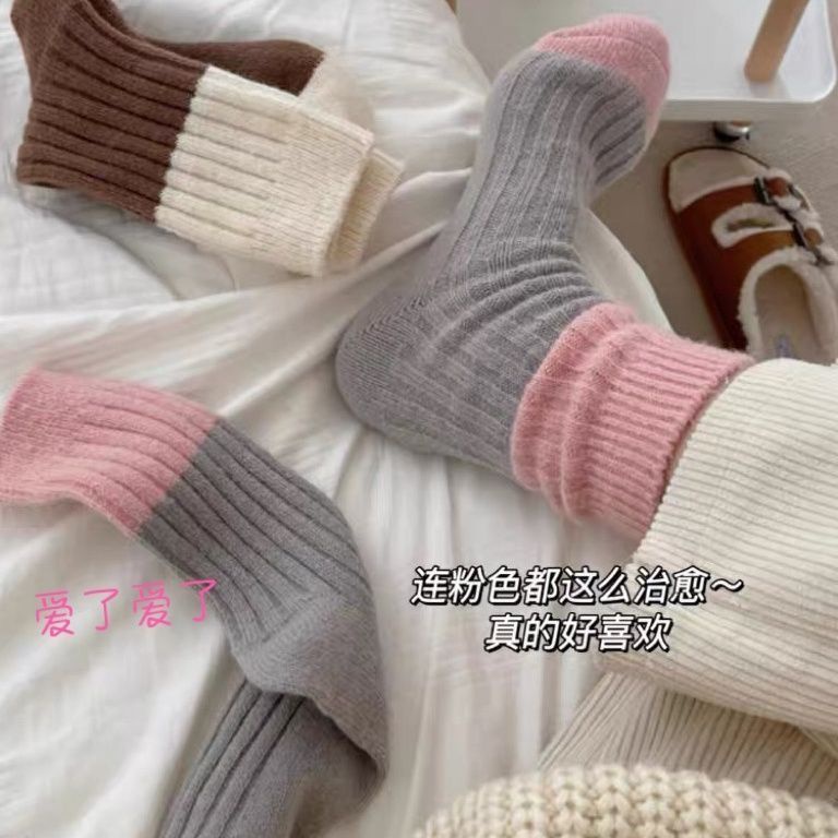 Teman-teman Jimei, kaus kaki khusus penyambungan pemblokiran warna yang baru pasti menjadi salah sat