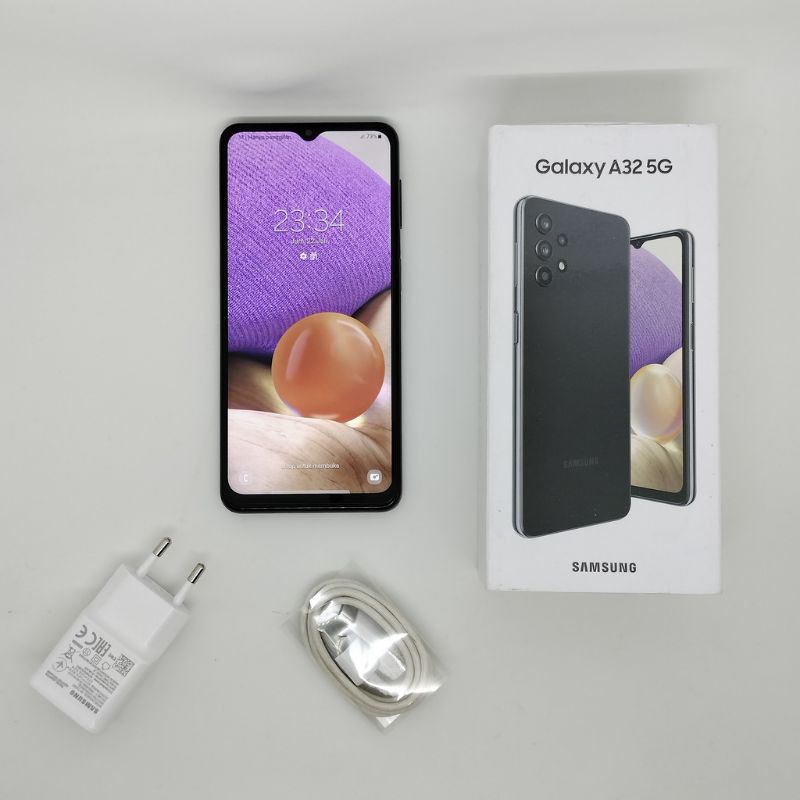 Samsung A32 5G 8/128 Hitam Second Rasa Baru