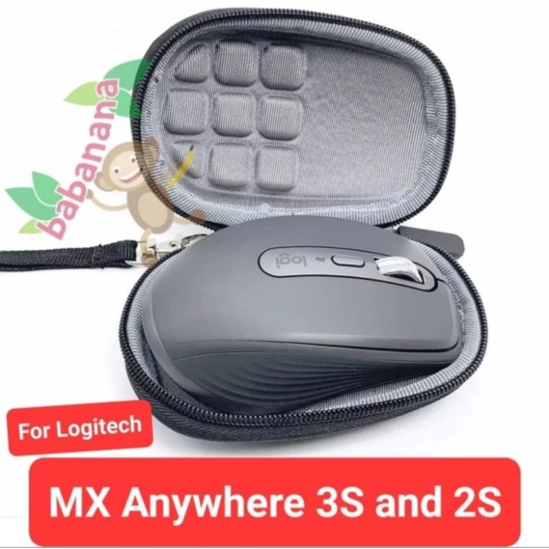 Pouch mouse Logitech MX Anywhere 2S hard case TIDAK TERMASUK MOUSE