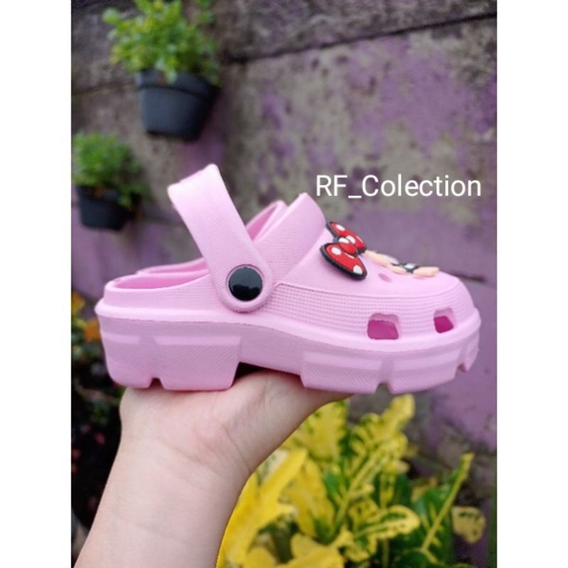 Sandal Anak Perempuan Sandal Selop Anak Tali Belakang Sepatu Sandal Baim Fuji Anak Perempuan Sendal Anak