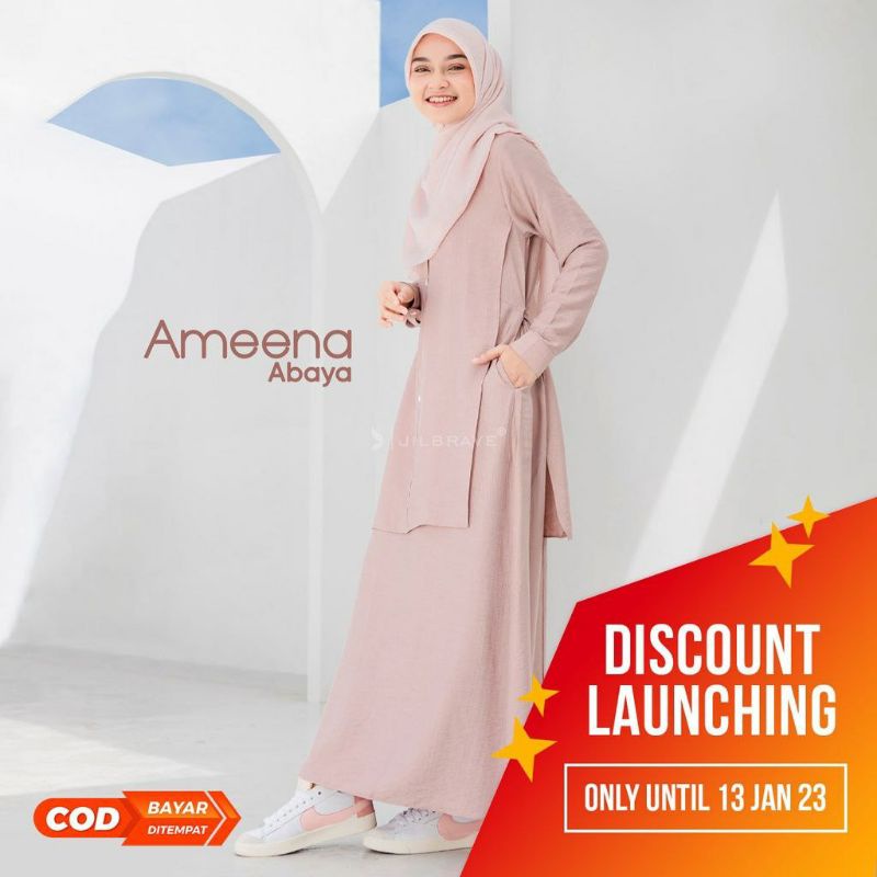 AMEENA ABAYA JILBRAVE