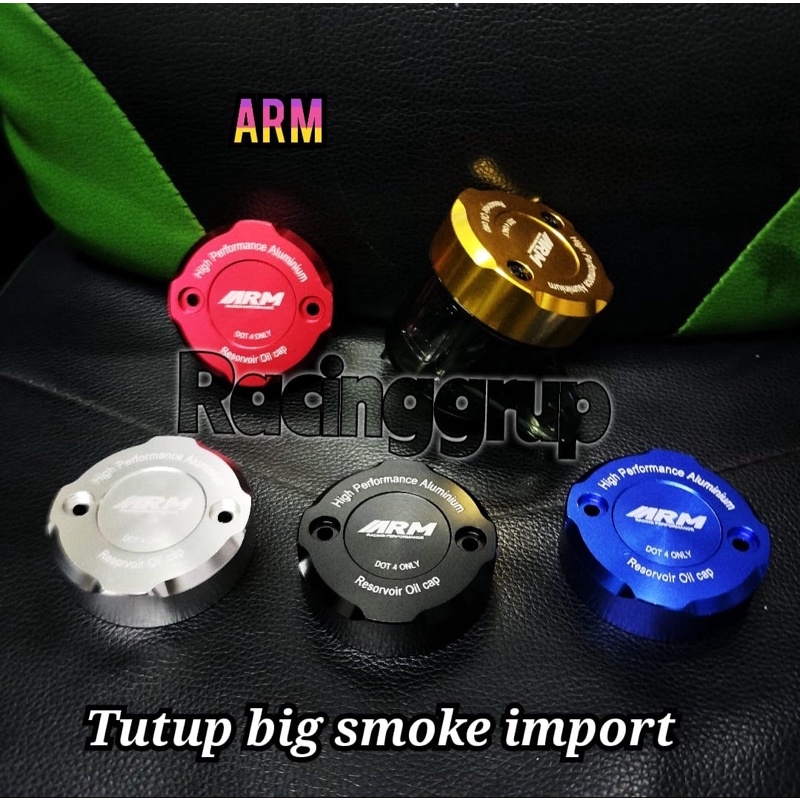 ARM Tutup Master Rem Reservoir Cap Br3mbo Big Smoke No Name Aluminium Full CNC