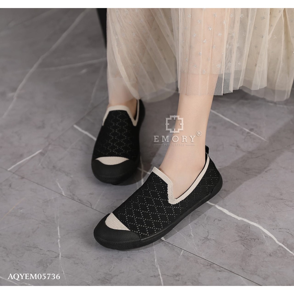 SV - EMORY Flexknit Sepatu Flats AQYEMO5736