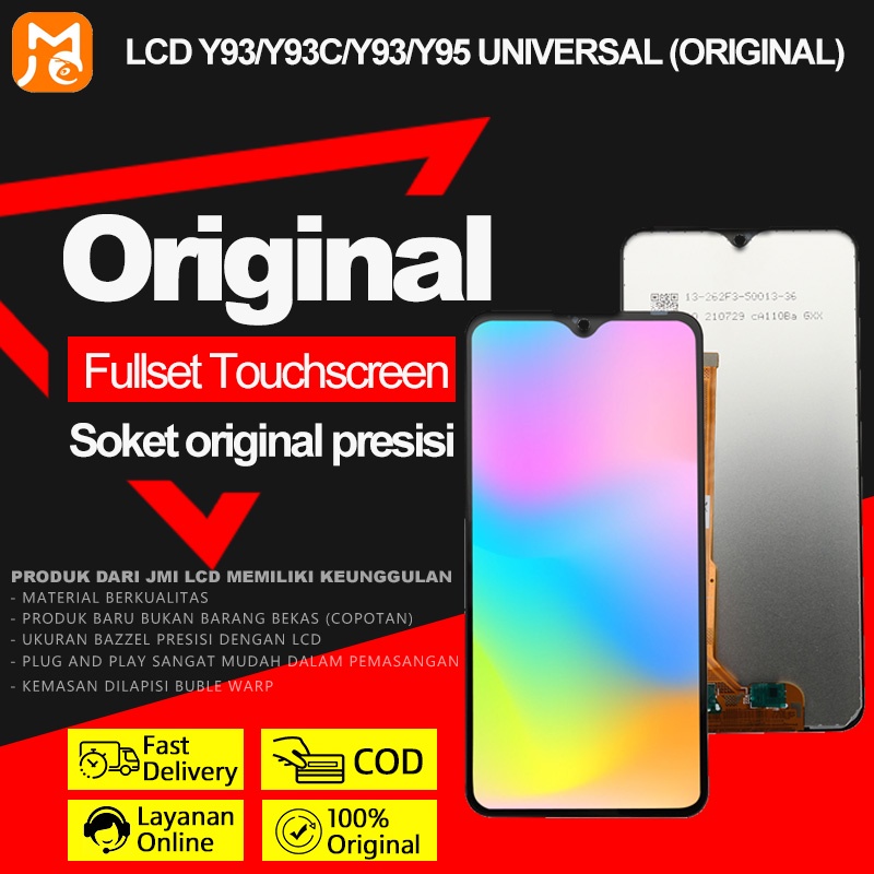 JMI LCD+TOUCHSCREEN / LCD VIVO Y91 / LCD VIVO Y91C / LCD VIVO Y93 / LCD VIVO Y95 FULLSET ORIGINAL