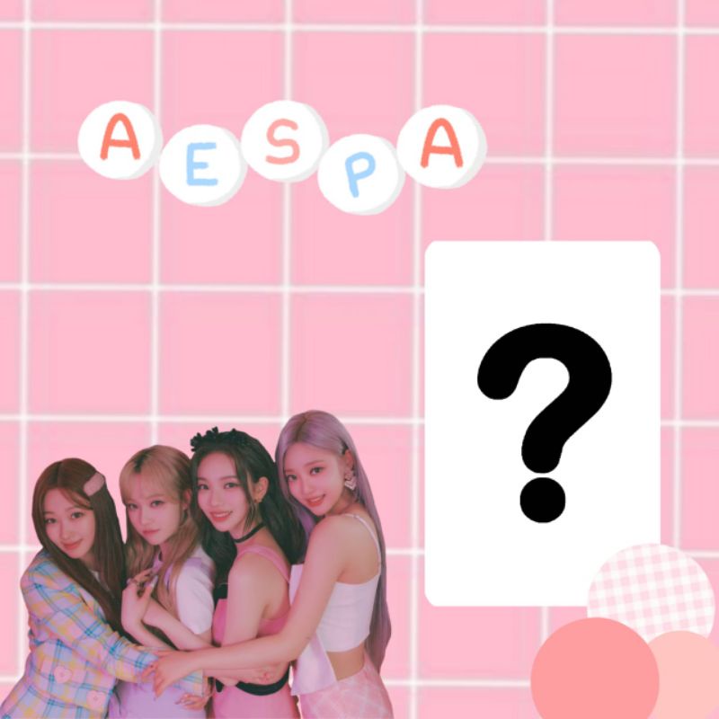 UNOFFICIAL PHOTOCARD AESPA - MYSTERY??