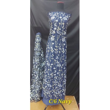 NEW TULLE GARDEN D#1 *HARGA 1METER