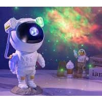 Astronaut Galaxy Aurora Starry Sky Night Light Projector - Lampu Tidur