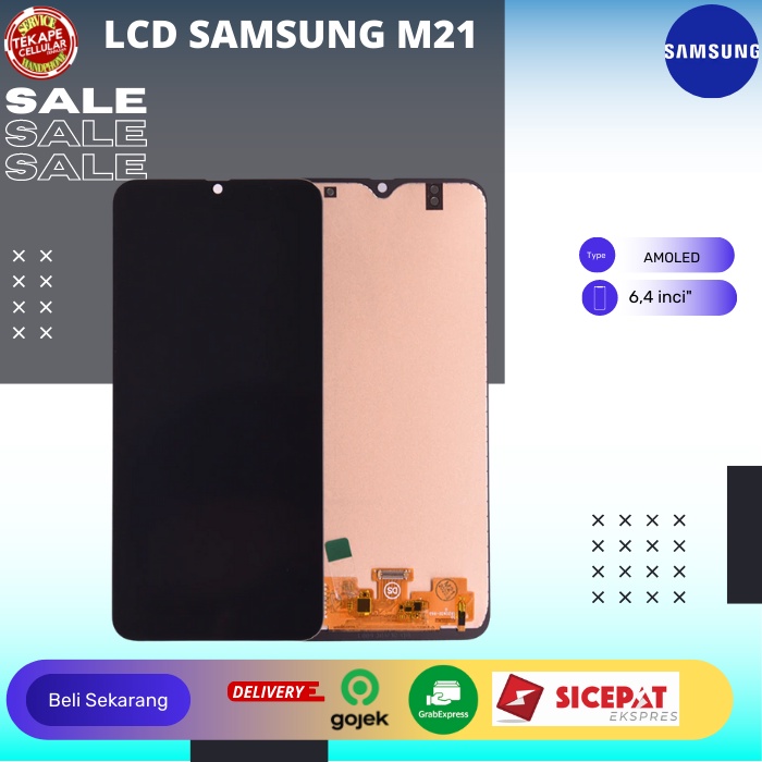 Lcd Samsung M21 Bergaransi