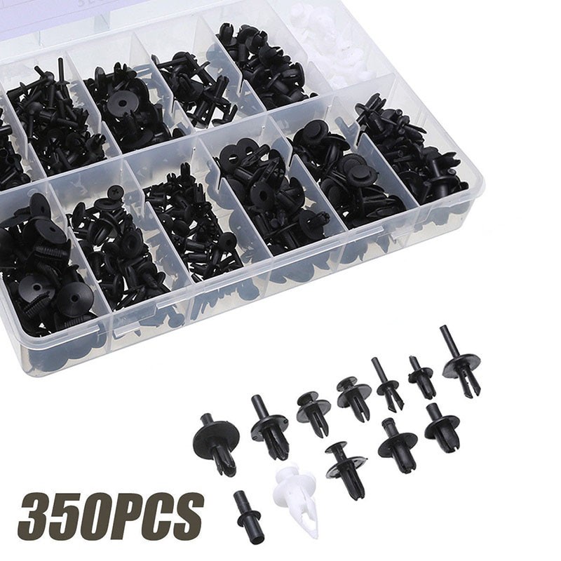 Paket Baut Rivet Mobil Motor Universal SNap Joint Clip Fastener Pin Plus Tools Alat Pengungkit