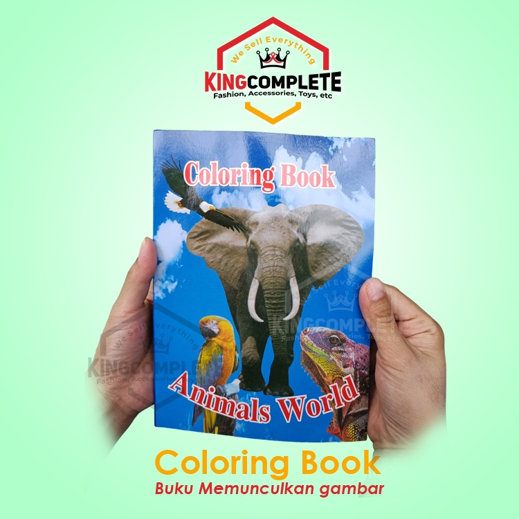 RK Alat Sulap Buku Magic Coloring Book Mainan Sulap Buku Ajaib