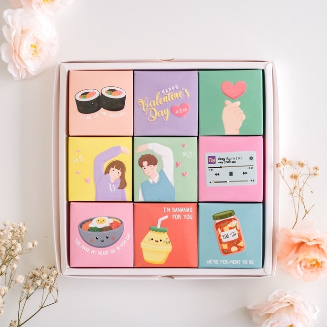 

Letter Box - kado hadiah valentine coklat (M)