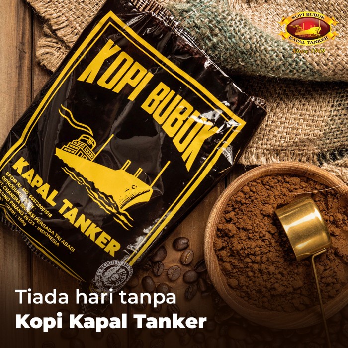 

Terlaris ✨ -Kopi Bubuk Kapal Tanker Old - 780 Gr - Bubuk Halus- 2.1.23