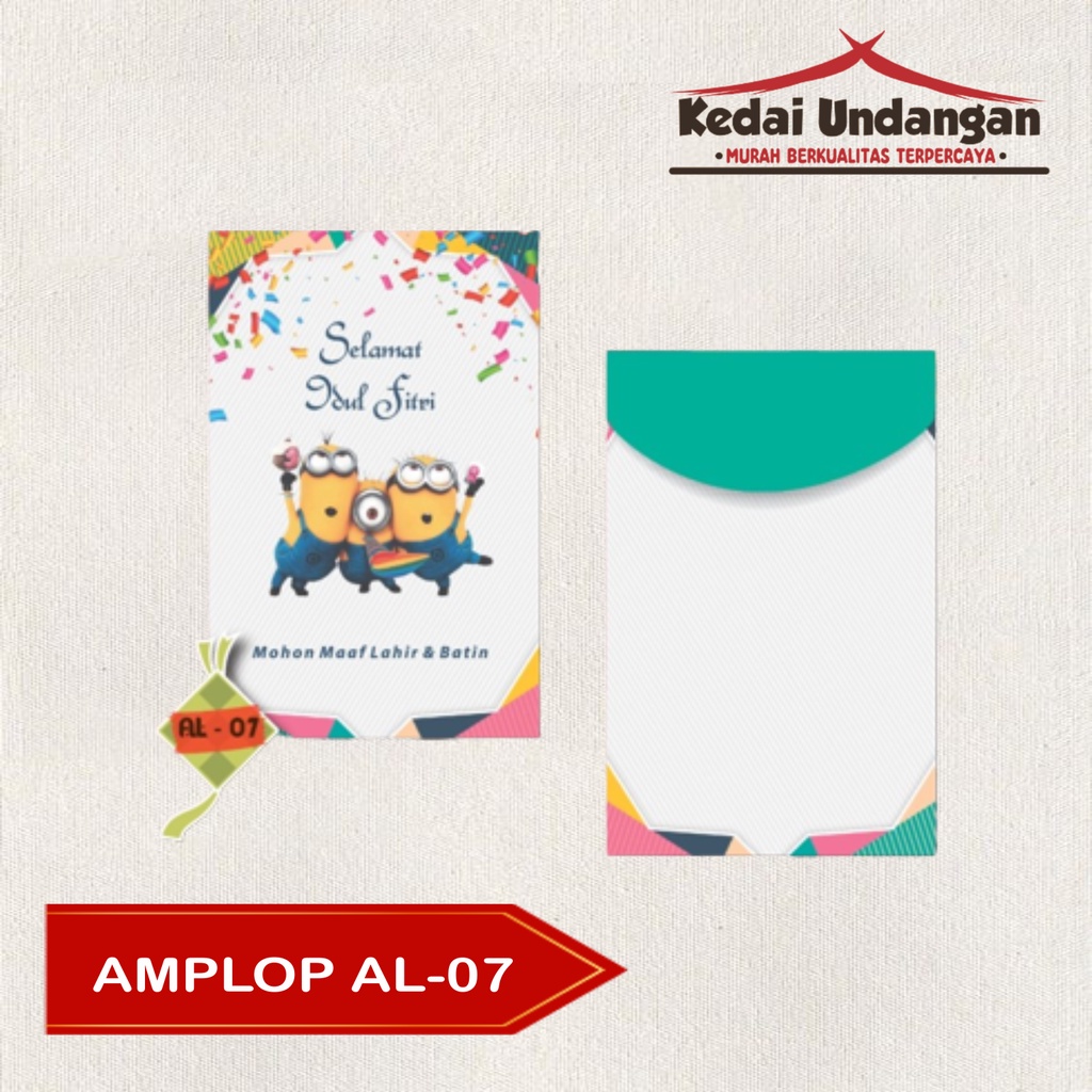 

Amplop Lebaran AL 07 isi 50 lembar harga murah