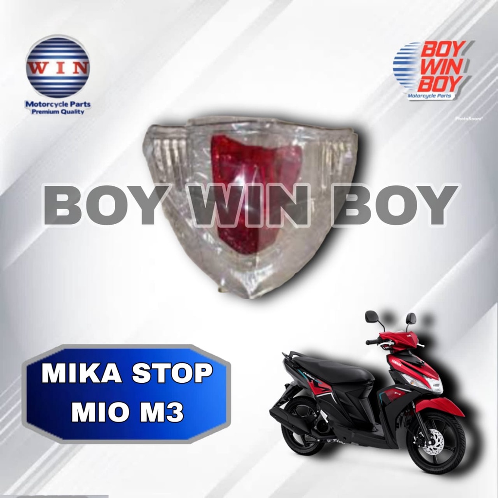 Mika Kaca Lensa Lampu Mika Lampu Lampu Stop. Mika Stop MIO M3 merk WIN