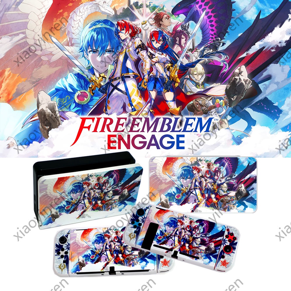 Switch Case Fire Emblem Engagement Limited Edition Nintendo Switch Hard Case Kotak Kartu Untuk Switch V1 V2 Dan Aksesoris Konsol Game Model OLED