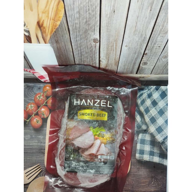

hanzel premium smocked beef 200grm