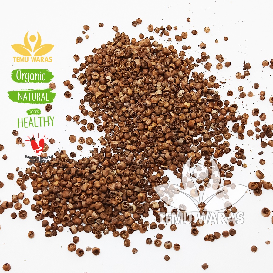 Mrico atau Merica Bolong 100gr - Gelam Organik Asli Hutan