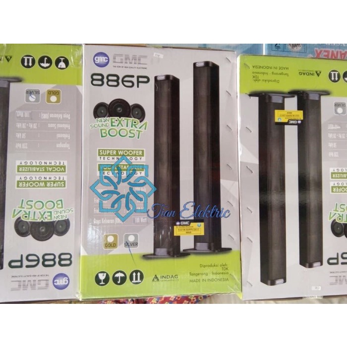 GMC-886P Multimedia Speaker (Bluetooth) 2.1 Extra Boost ORIGINAL.