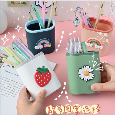 ⭐️𝐈𝐇𝐒 𝟐𝟏𝟒 𝐋𝐚𝐦𝐩𝐮𝐧𝐠⭐️Tempat Pensil Dan Pulpen Serbaguna Desktop Multifungsi Pen Holder Gaya Korea