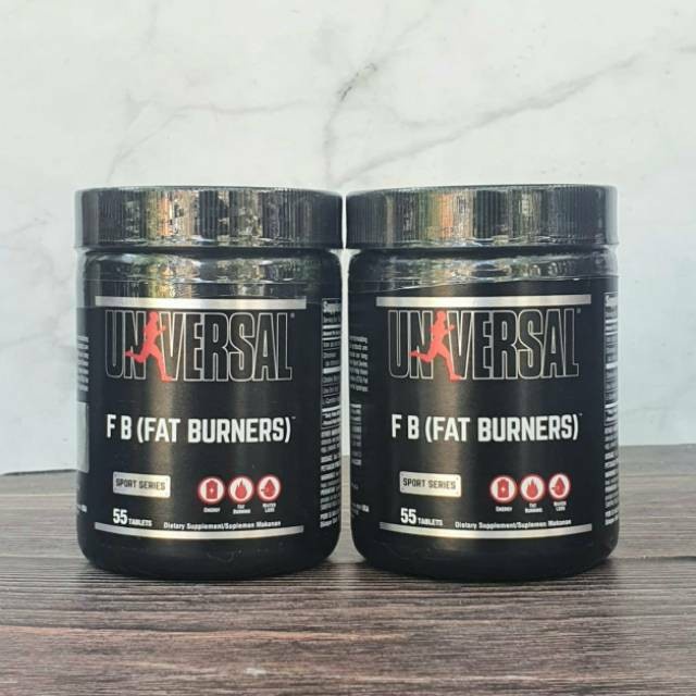 Universal Fat Burner 55 Tablet BPOM Pembakar Lemak