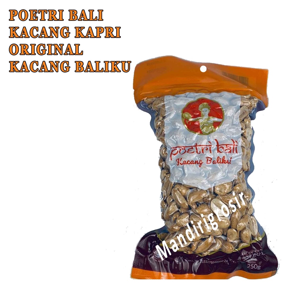 Kacang Bali* Kacang Kapri* Poetri Bali* Kacang 250g