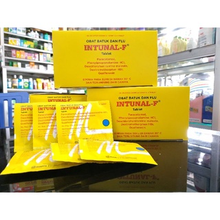 INTUNAL F FORTE KUNING 1 STRIP 4 TABLET