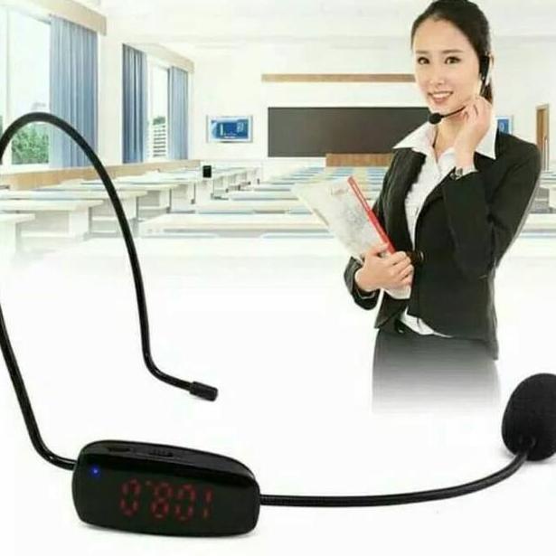 Bestseller.. Mic tambahan speaker meeting mikrofon wireless bando headset  pengajian toa microphone 