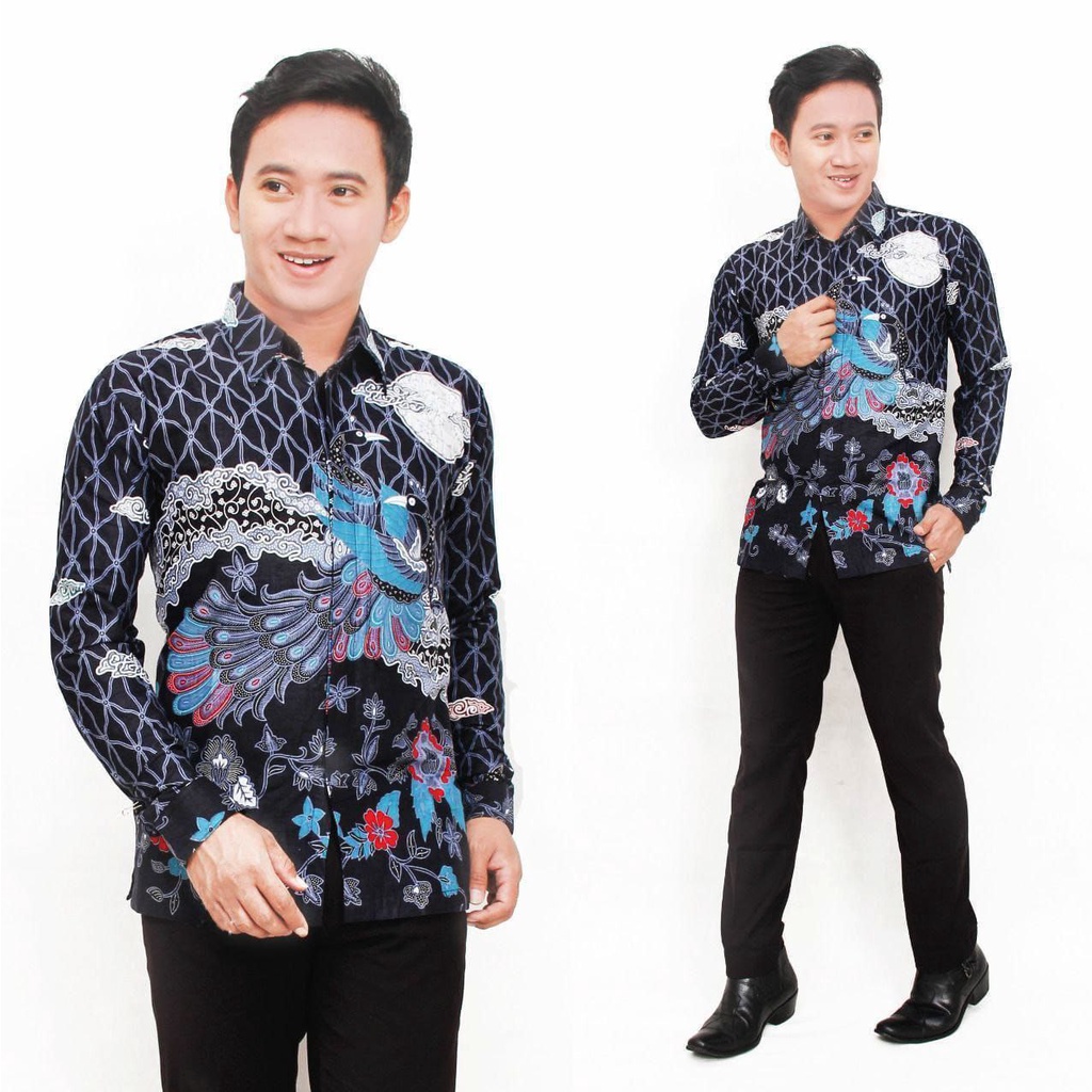 KEMEJA BATIK PRIA DEWASA KEKINIAN