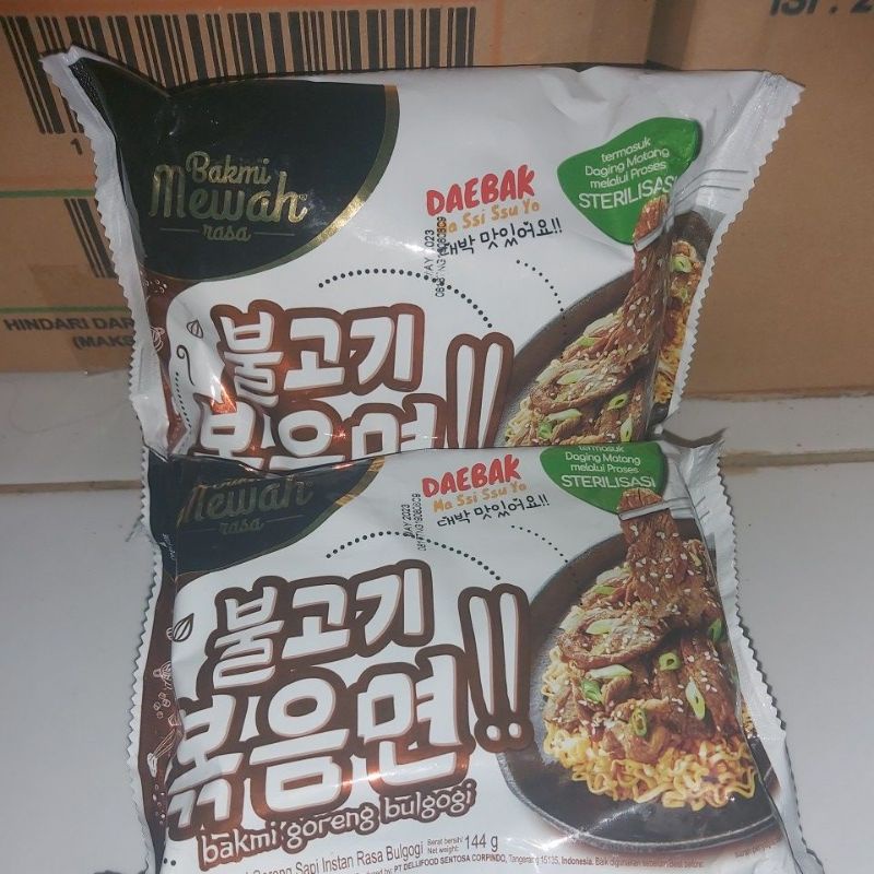 Bakmi mewah rasa bulgogi