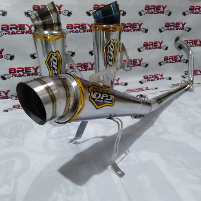 knalpot racing dpj jupiter mx old/new jupiter mx king satria fu