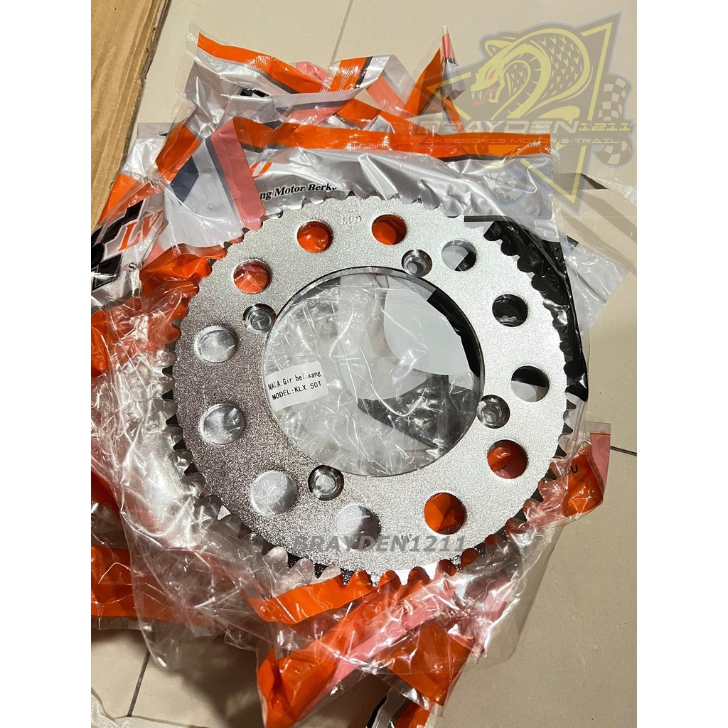 Gear belakang klx sss / gear belakang klx 150 / gear klx 150