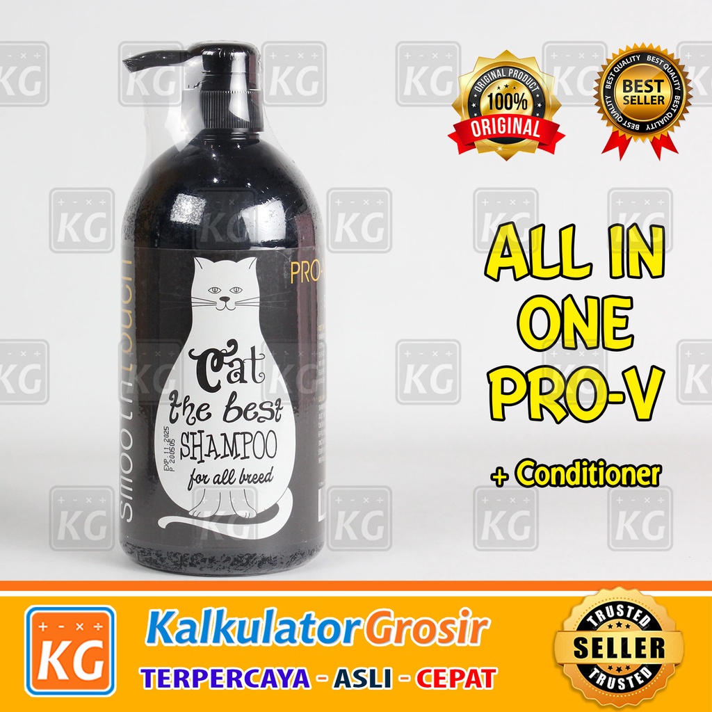 Conditioner Smooth Touch Cat - Shampoo Kucing 1lt / Anjing Conditioner Smooth Touch Cat Raid All