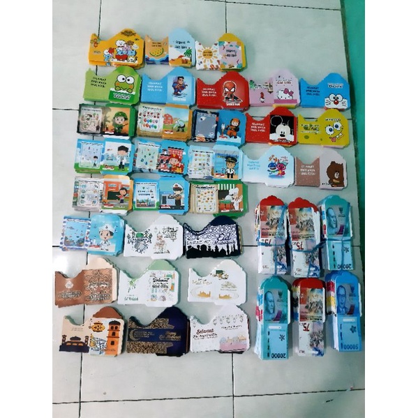 

Amplop Lebaran Medium 100 pack / perpack isi 10biji / Sudah Mix Random