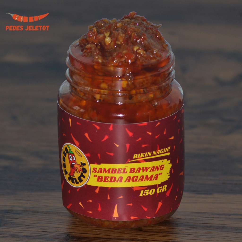 

PEDES JELETOT - Sambal Bawang 150gr