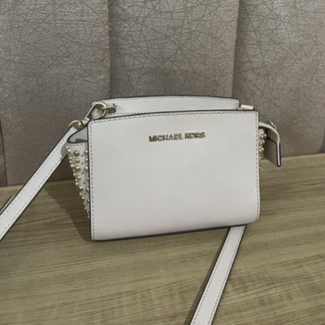 Michael Kors Stud Selma Mini (Soft Pink) AUTHENTIC ORIGINAL 100%