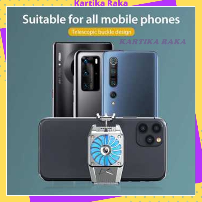 KR TaffGO Smartphone Cooling Fan Kipas Pendingin Radiator Heat