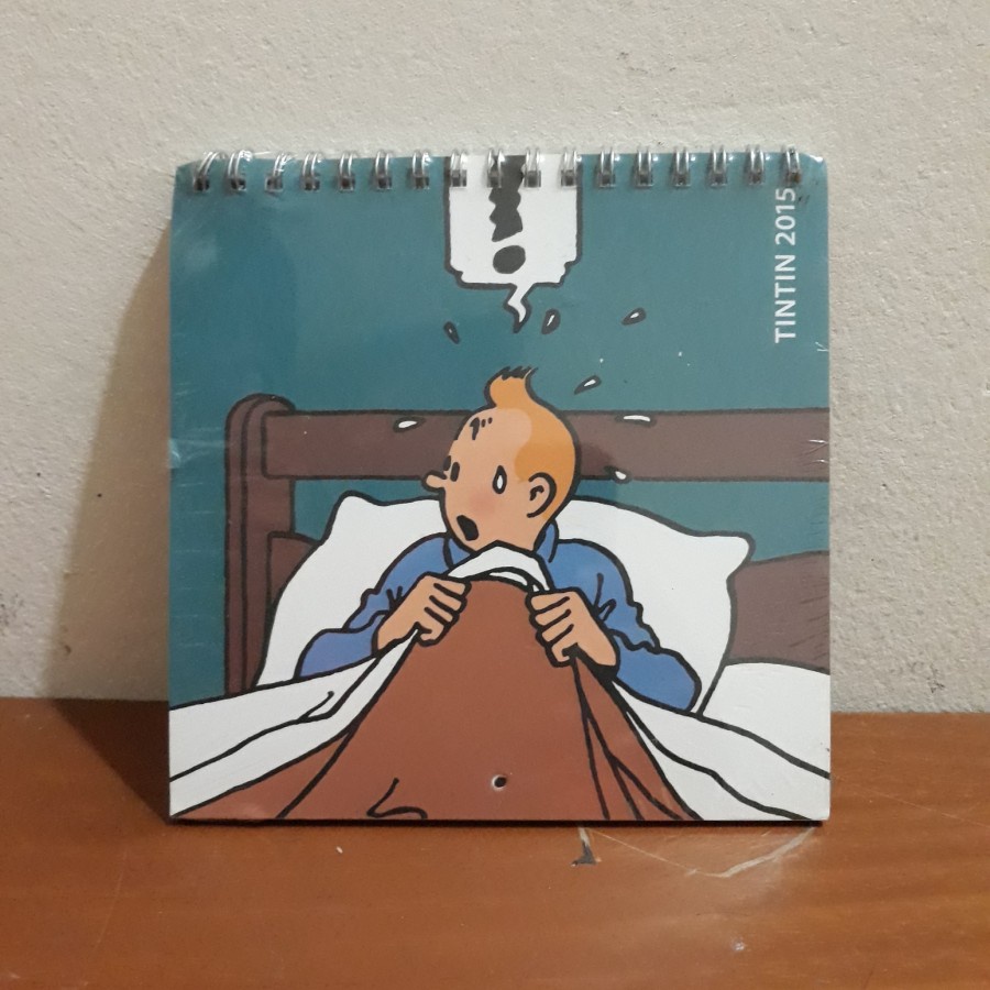 Kalender Tintin 2015 Ori Segel 15x15cm