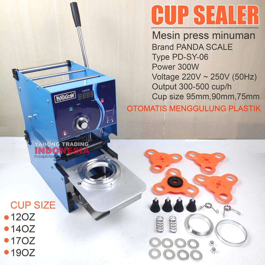 Mesin Cup Sealer Alat Pres Gelas Minuman Press Cup Sealer PD SY 06