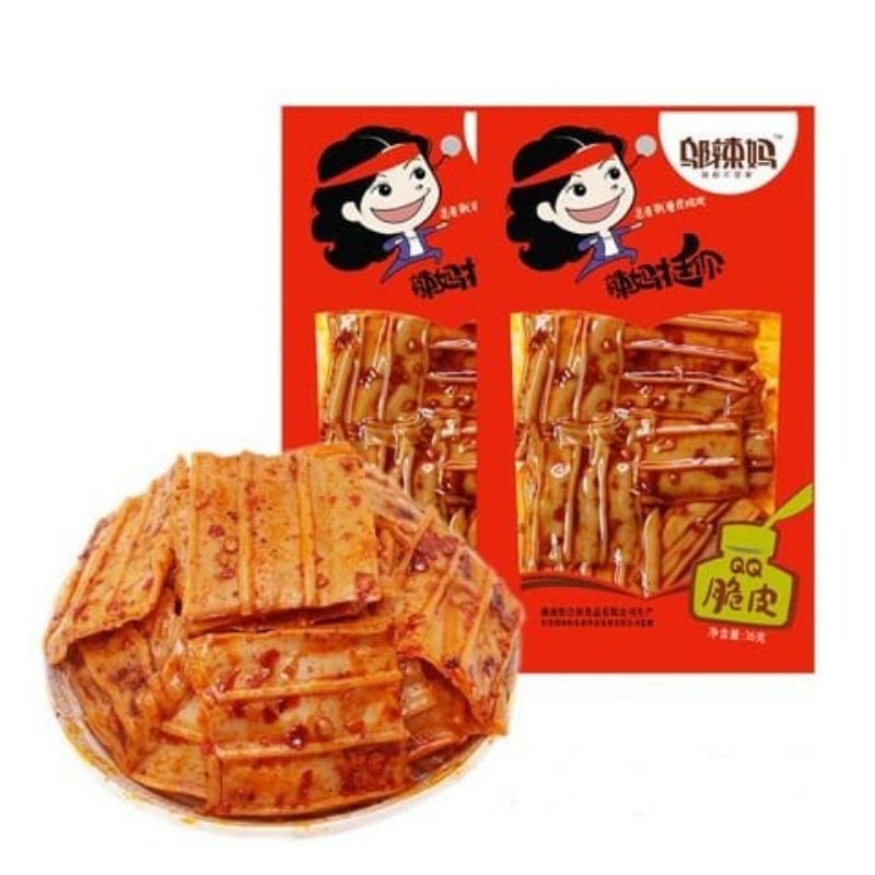 

HALAL-Wulama Mini Gluten Tofu/Cemilan China Snack Vegetarian Siap Saji Omasum 35g