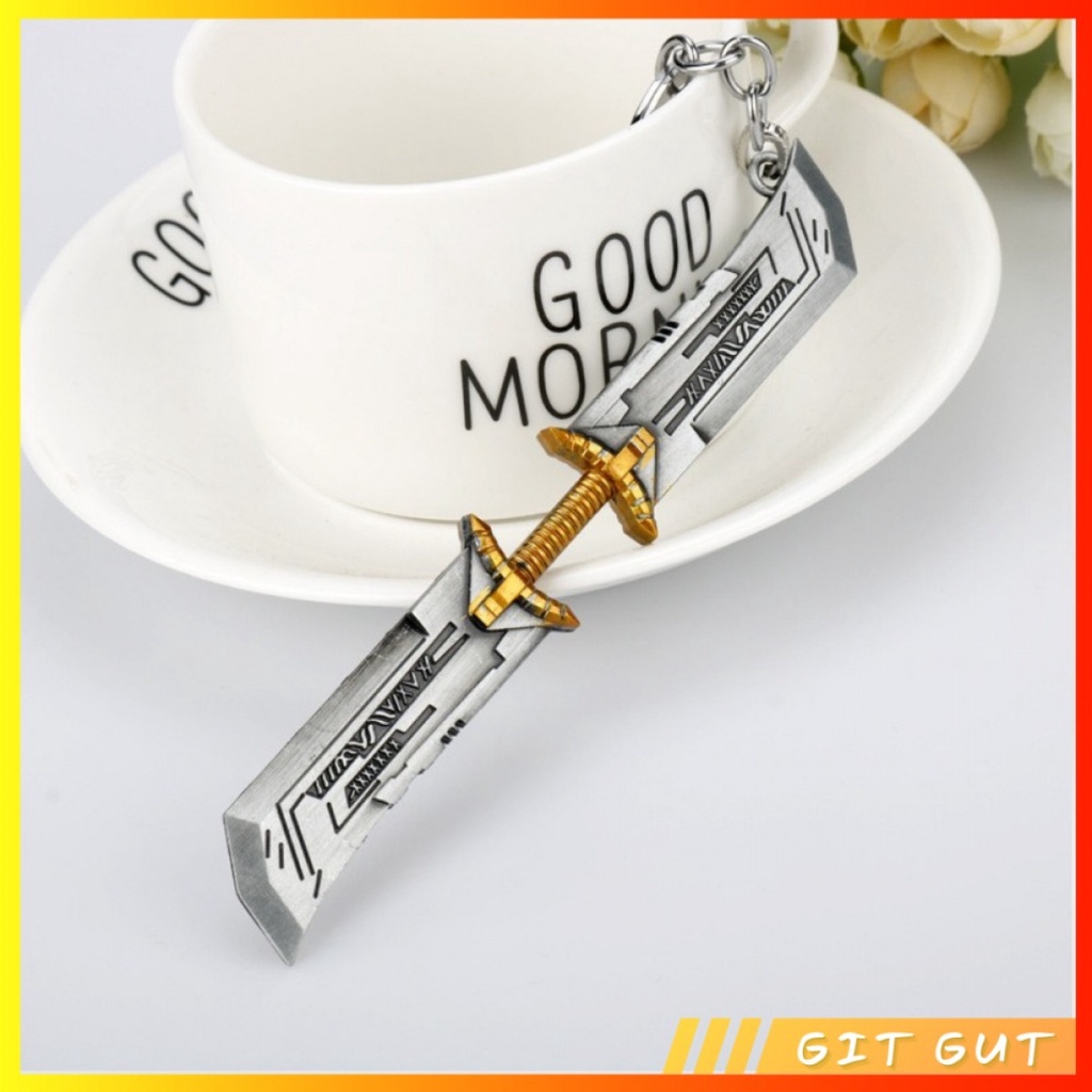 Keychain Gantungan Kunci Marvel Avengers Thanos Double Edged Sword