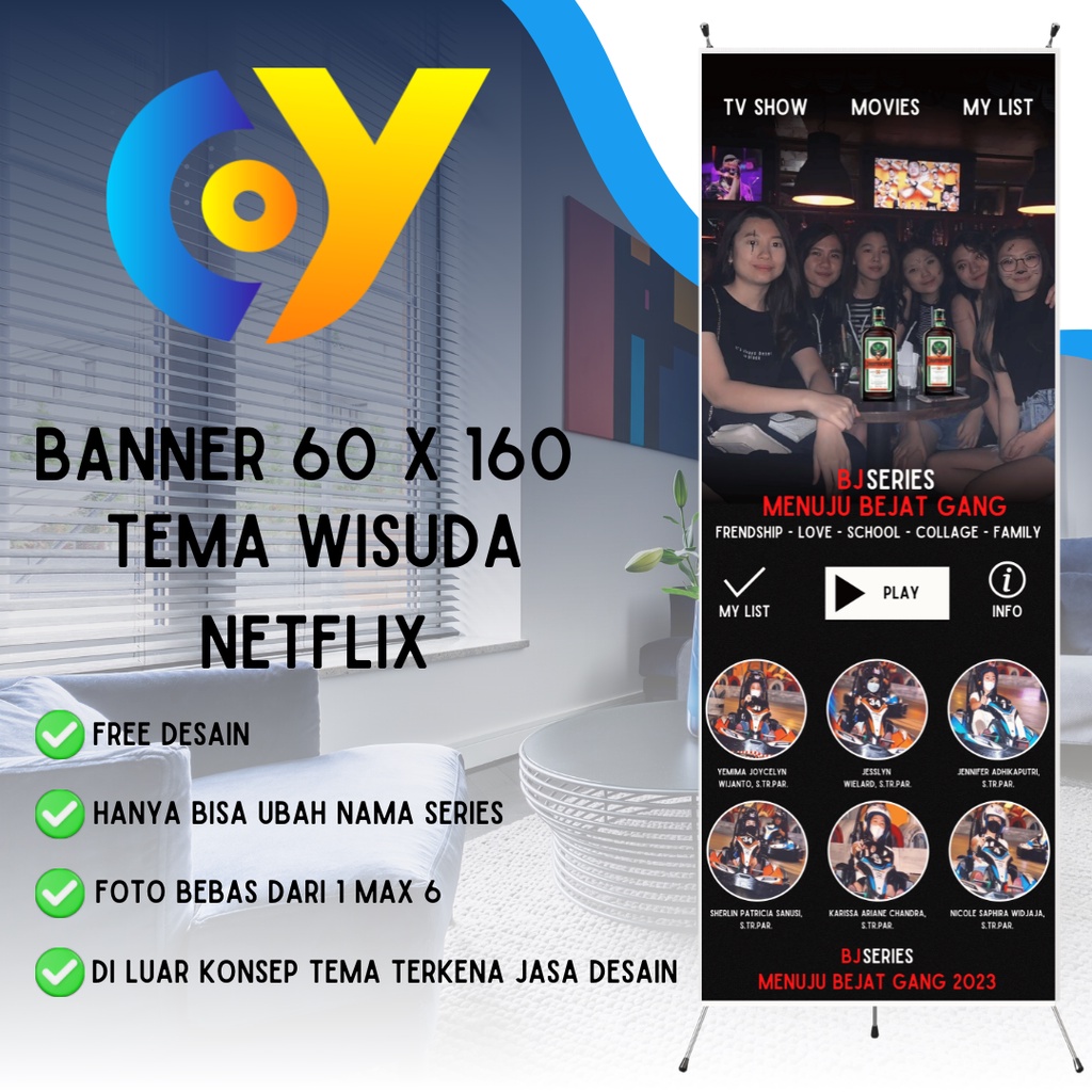 Banner Wisuda,Desain Banner Wisuda Ukuran 60 x160