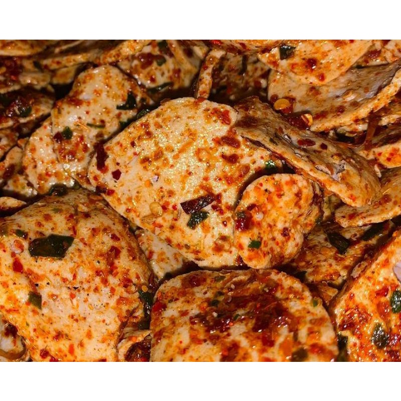 

Basreng Koin Pedas Daun Jeruk / Murah Tidak Pelit Bumbu / Basreng Kiloan