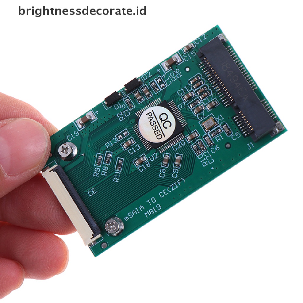 [Birth] 1.8 &quot;Mini mSATA PCI-E SSD Ke 40Pin ZIF Card CE Kabel Adapter Converter [ID]