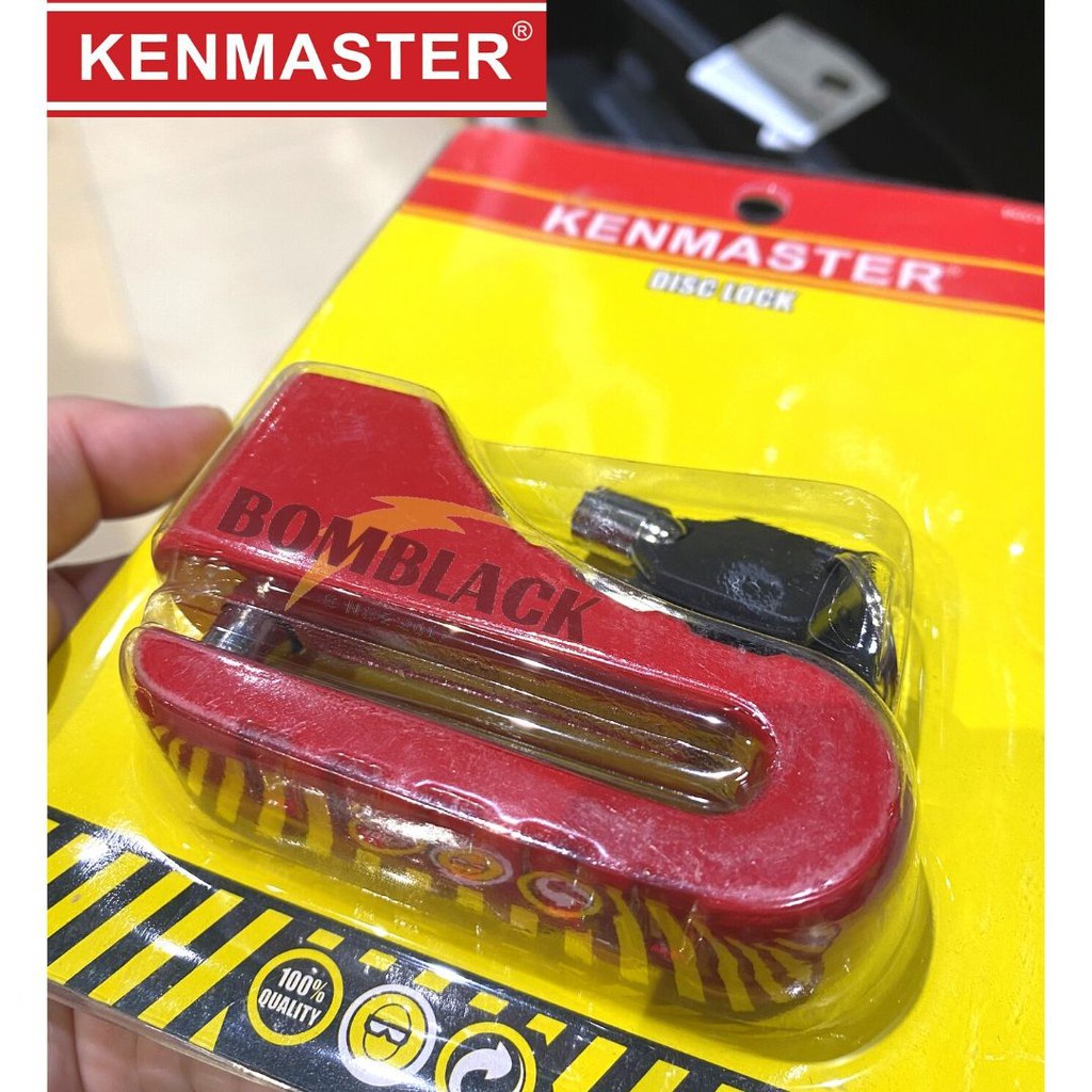 Kunci Gembok Cakram KENMASTER Motor Pengaman Anti Maling TERMURAH